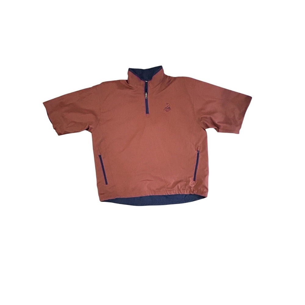 ZERO Restriction Pinehurst Golf Course Reversible Waterproof Shirt Mens L